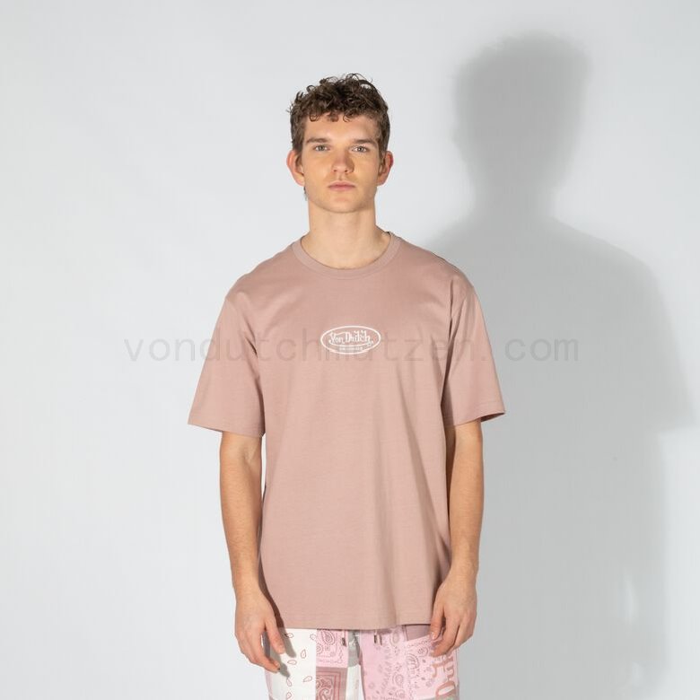 (image for) Von Dutch Originals -Lennie T-Shirt, dusty pink F08161034-01250 Verkaufen Online